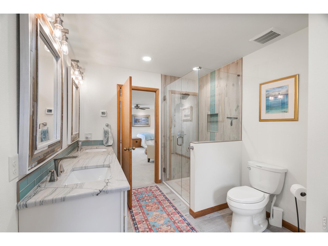 5 Piece Bathroom Attached to Second Primary