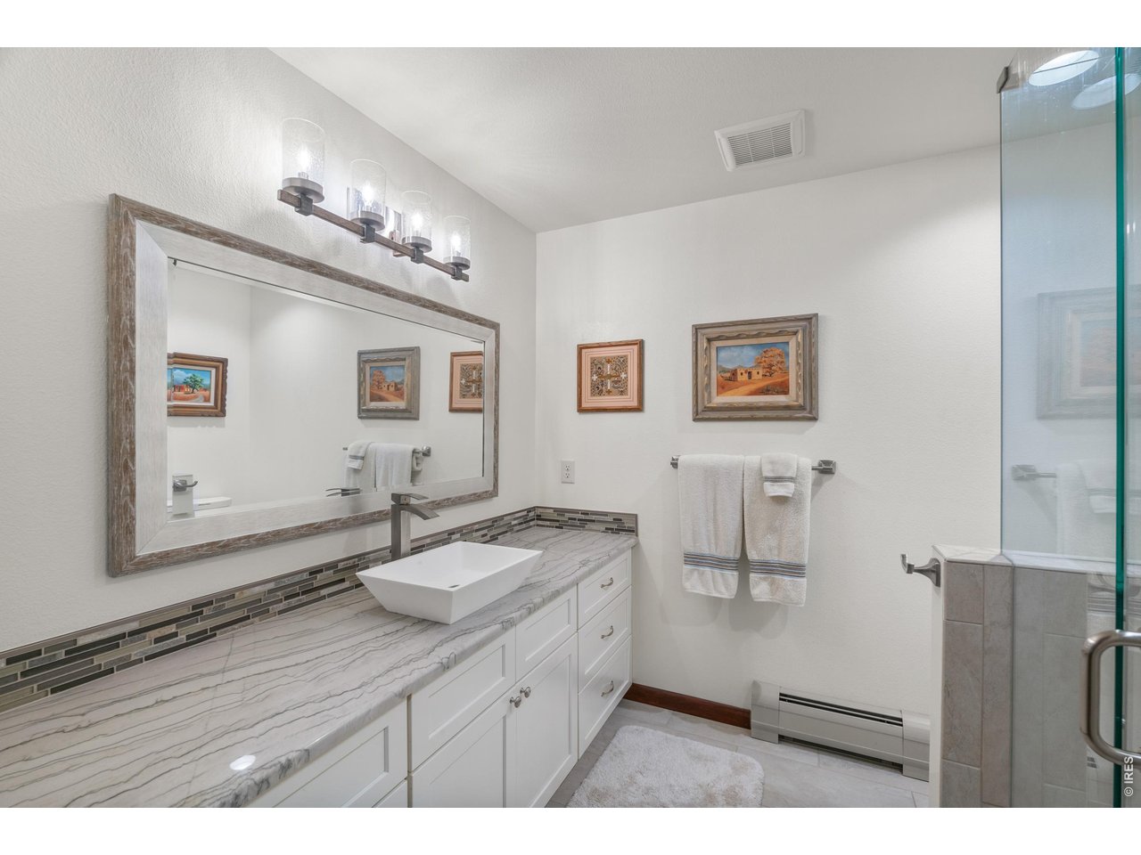 Large 3/4 Bathroom in Basement