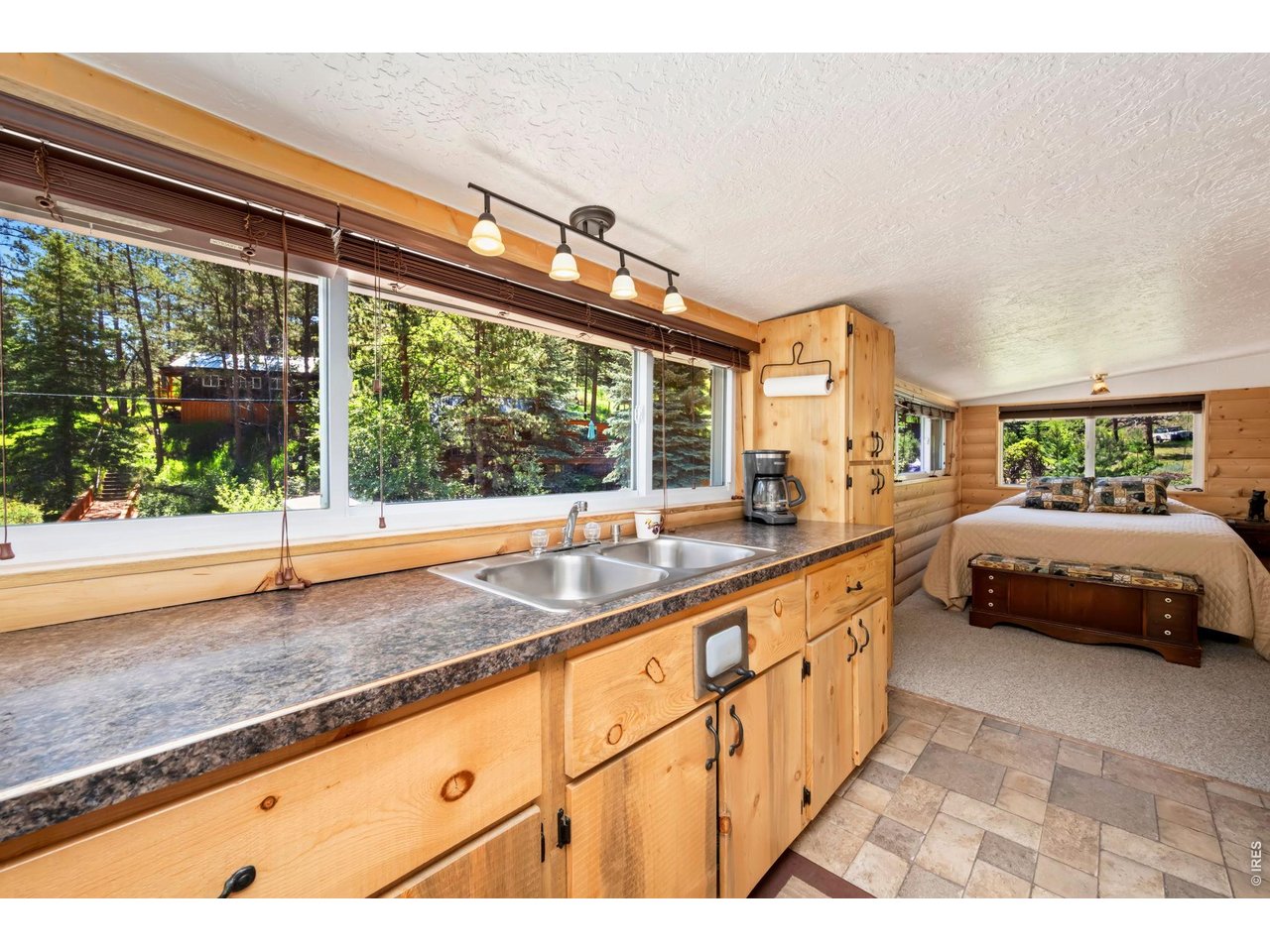 Look at that view from the kitchen