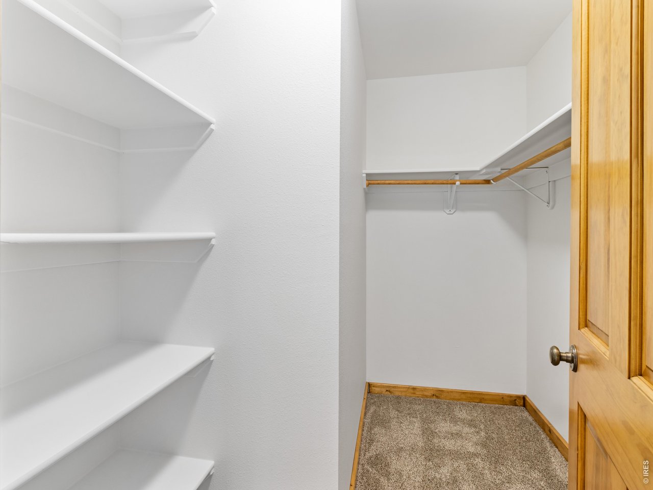 With Walk in Closet