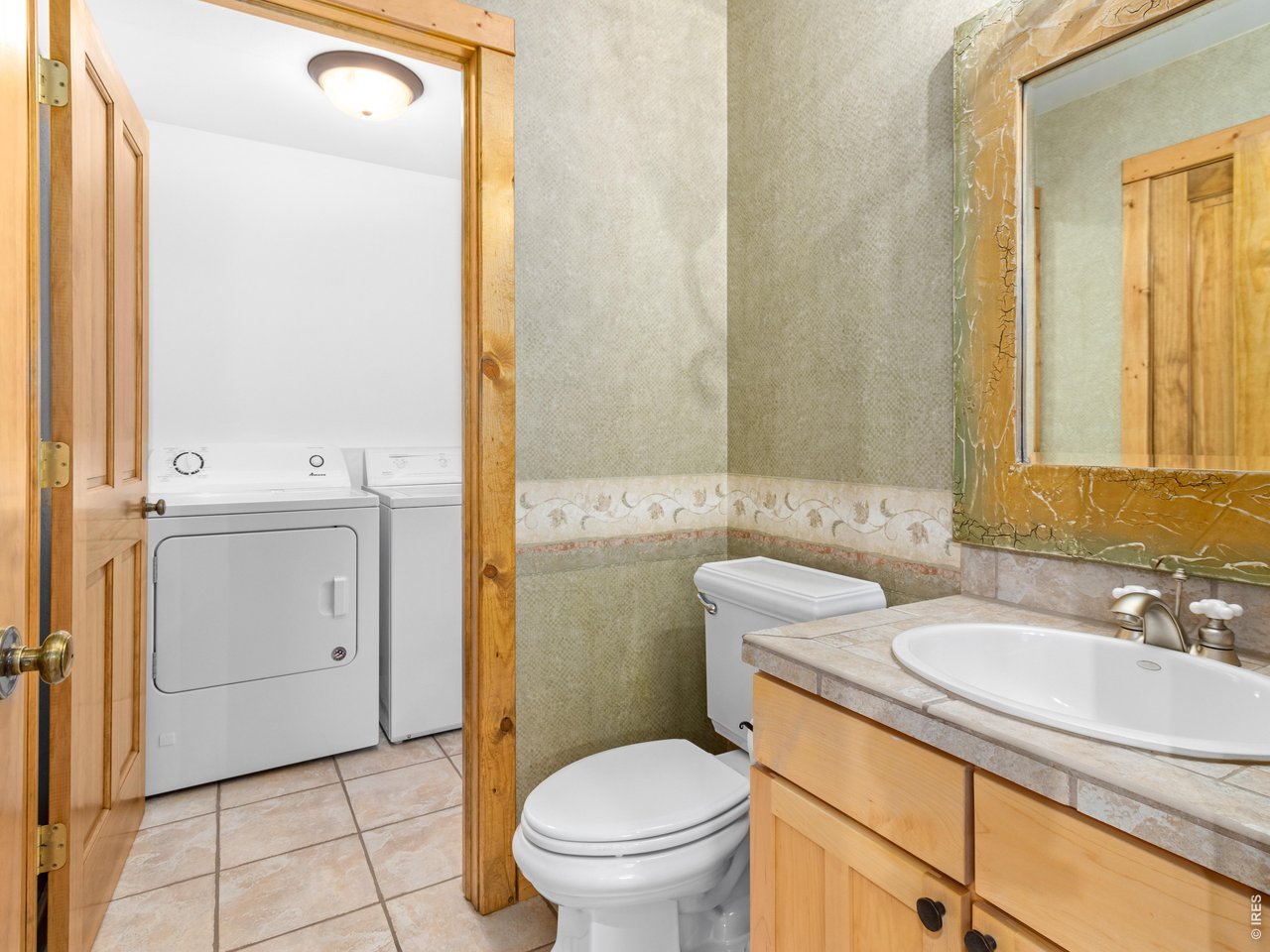 With Easy Access to Laundry