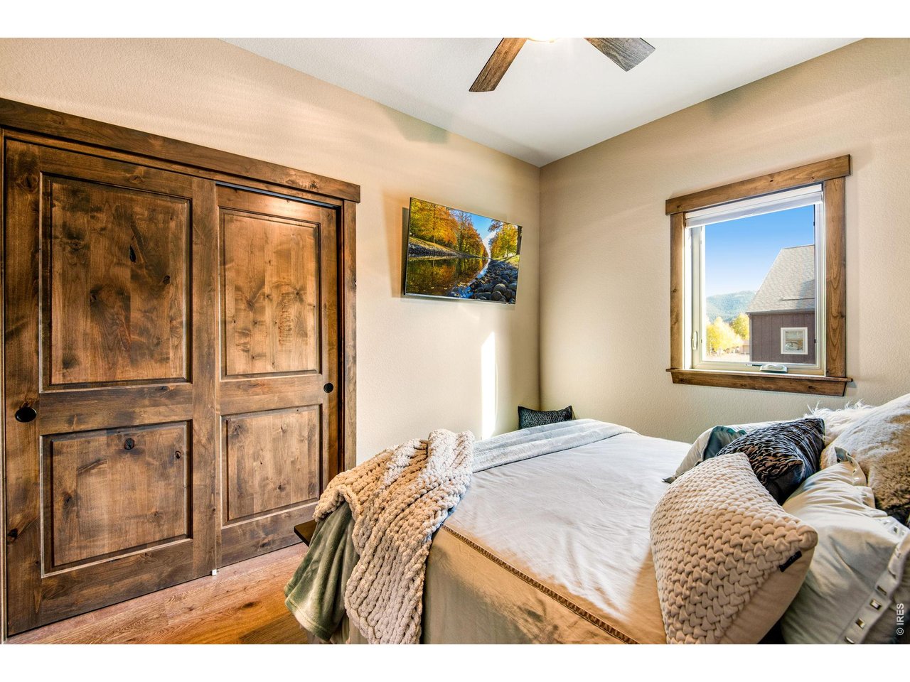 Large closet in the second bedroom
