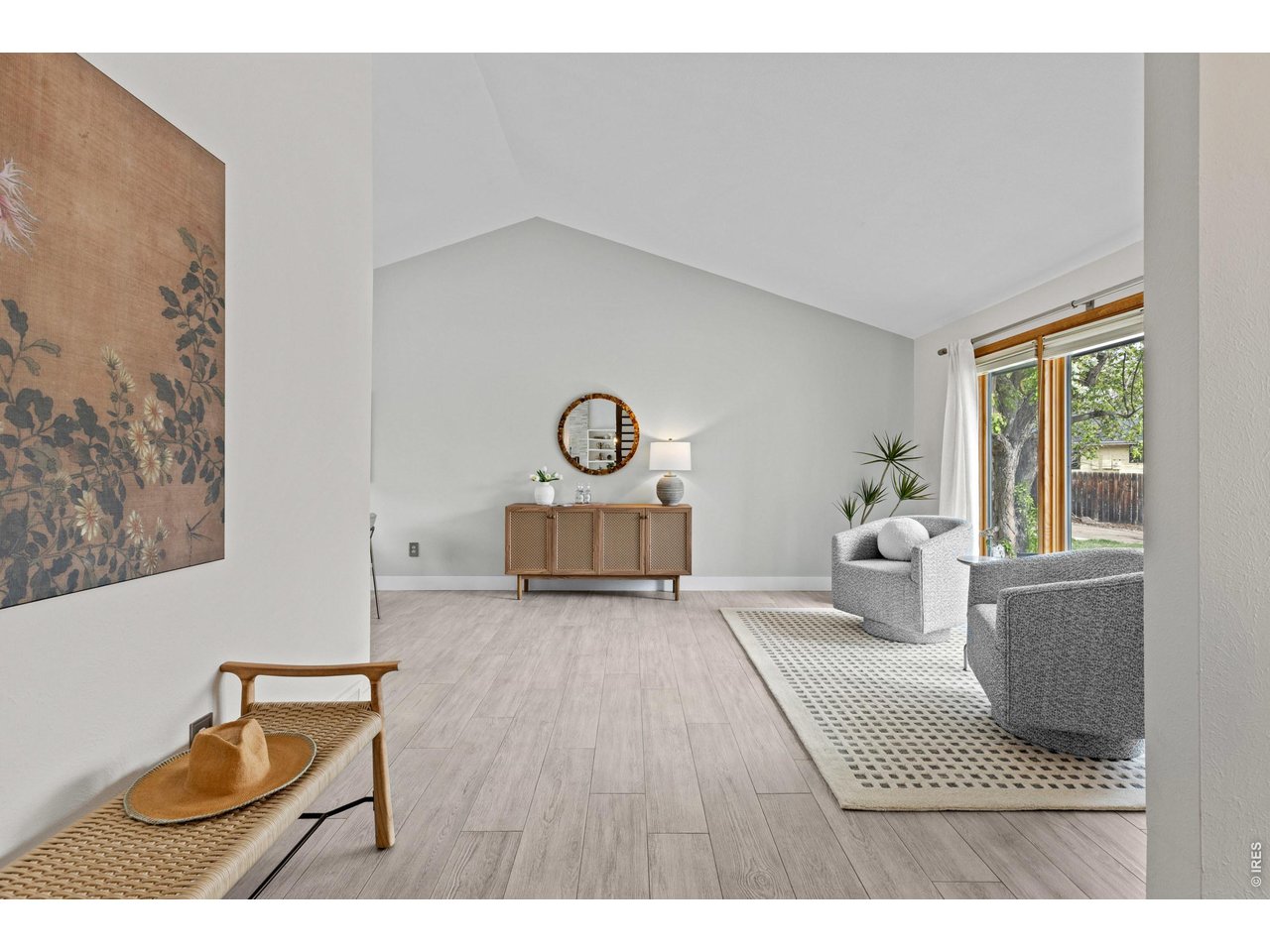 Entry View to Living Room