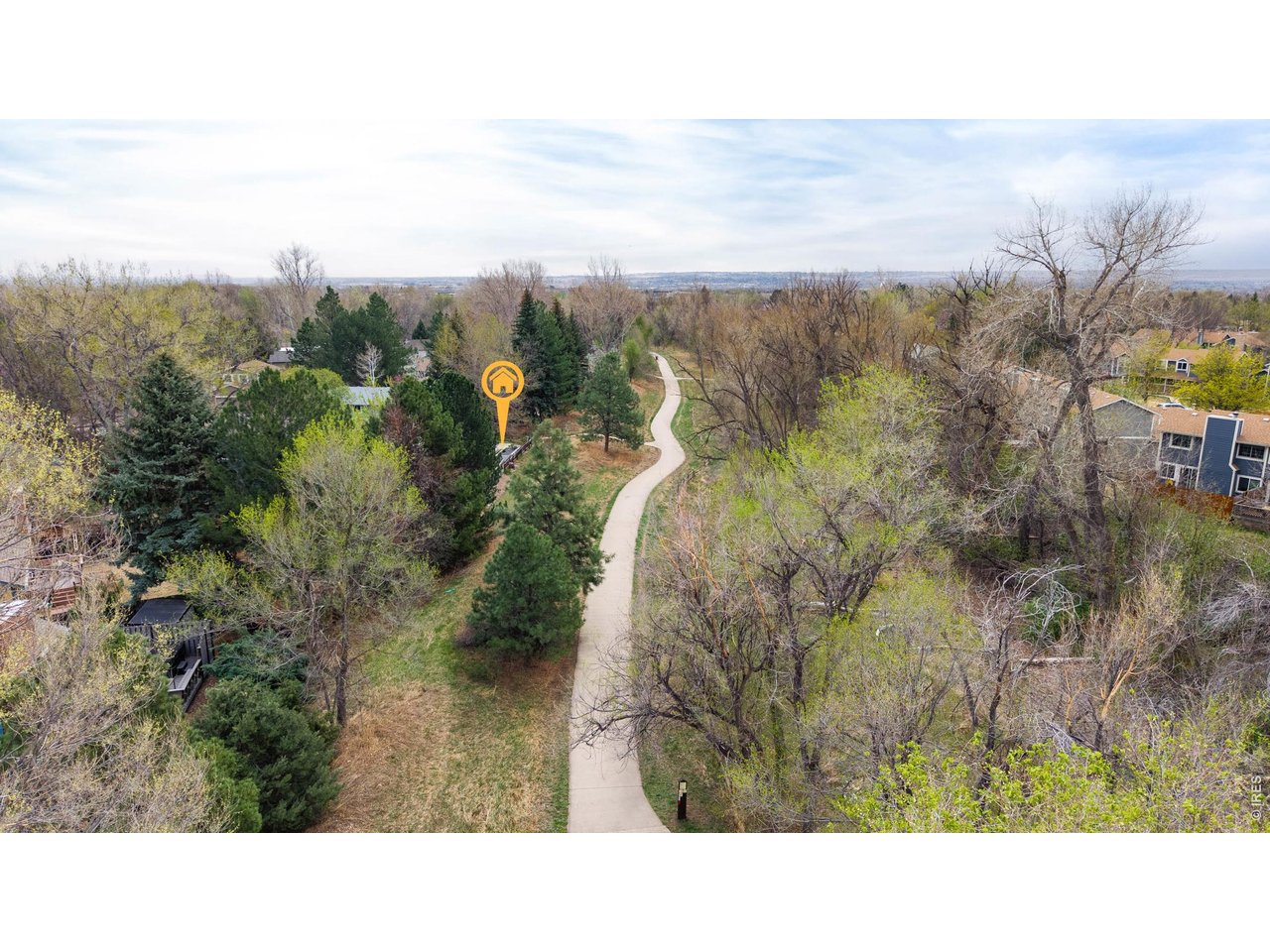 Privacy Behind the Home, backs to City Open Space!