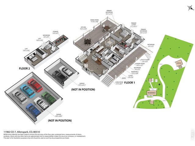 Property Photo 13 3D floorplans and site plan