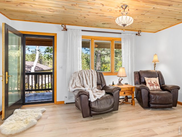 Property Photo 32 Pine accented ceilings
