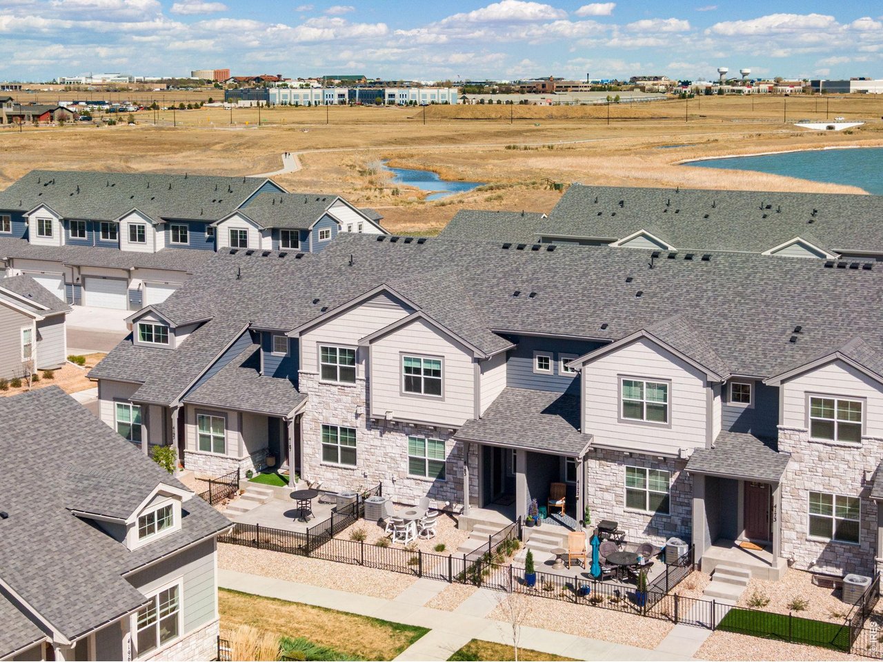 Exterior maintenance and insurance included in HOA