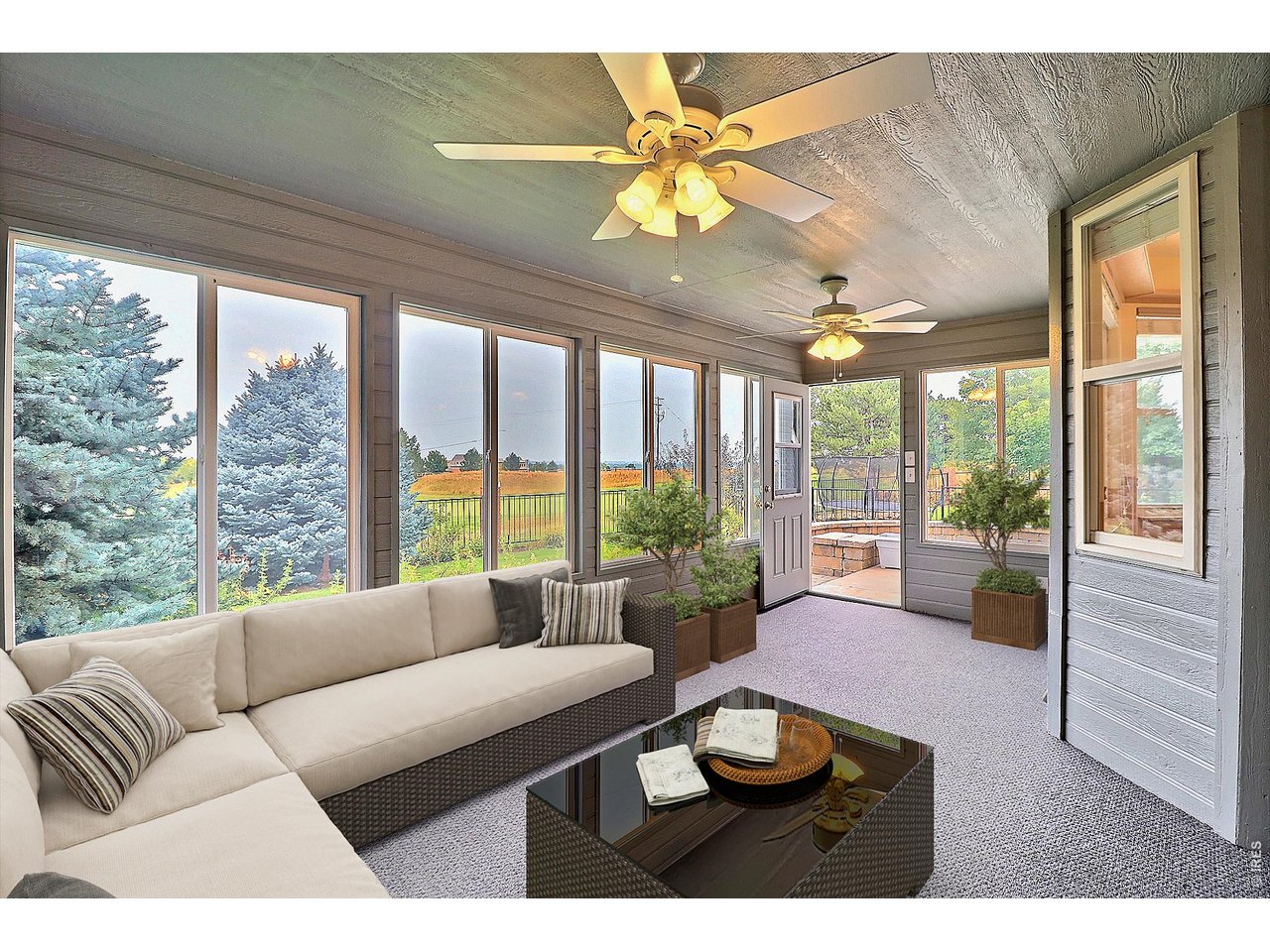 Wonderful Enclosed Patio