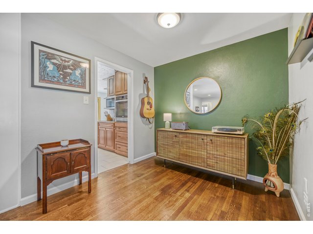 Property Photo 9 Green accent wall makes this space pop!