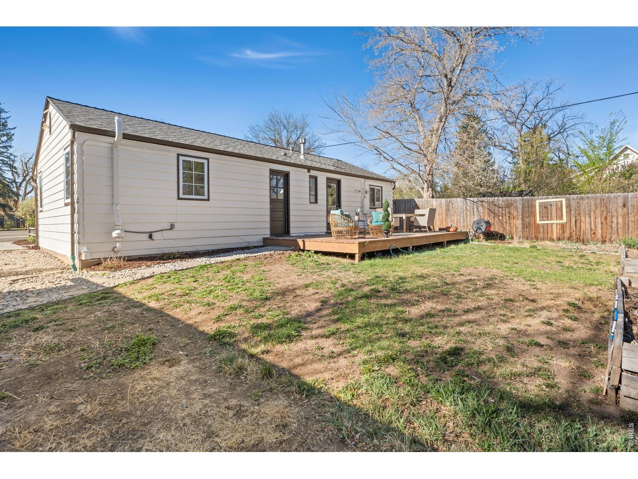 Situated on a sizeable lot with alley access