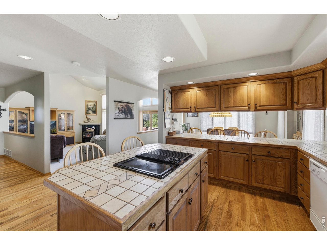 Tons of Countertop Work Space and Room to fit a big crowd!