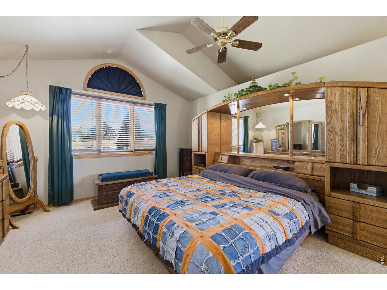 Upper Primary Bedroom Suite is humungous! 14X16 room size plus a 10x12 bathroom and 12X6 Walk In Closet and large windows