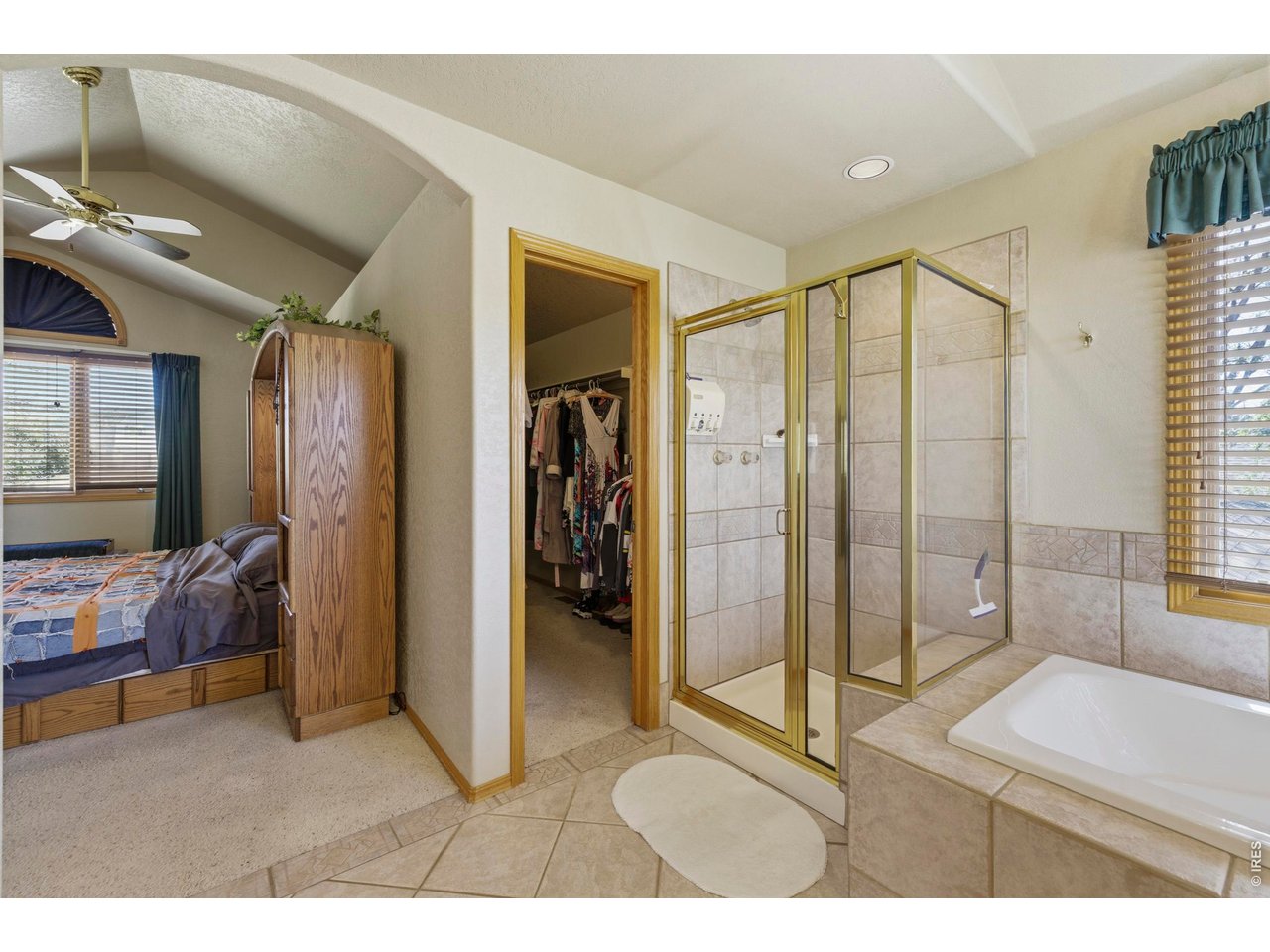 Large Walk-In Closet off the Bath Area