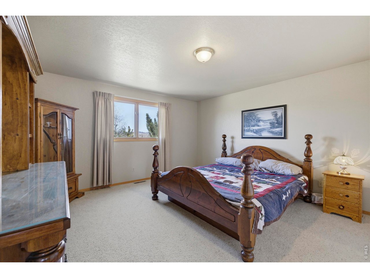 Bedroom 2 with large Walk-In Closet