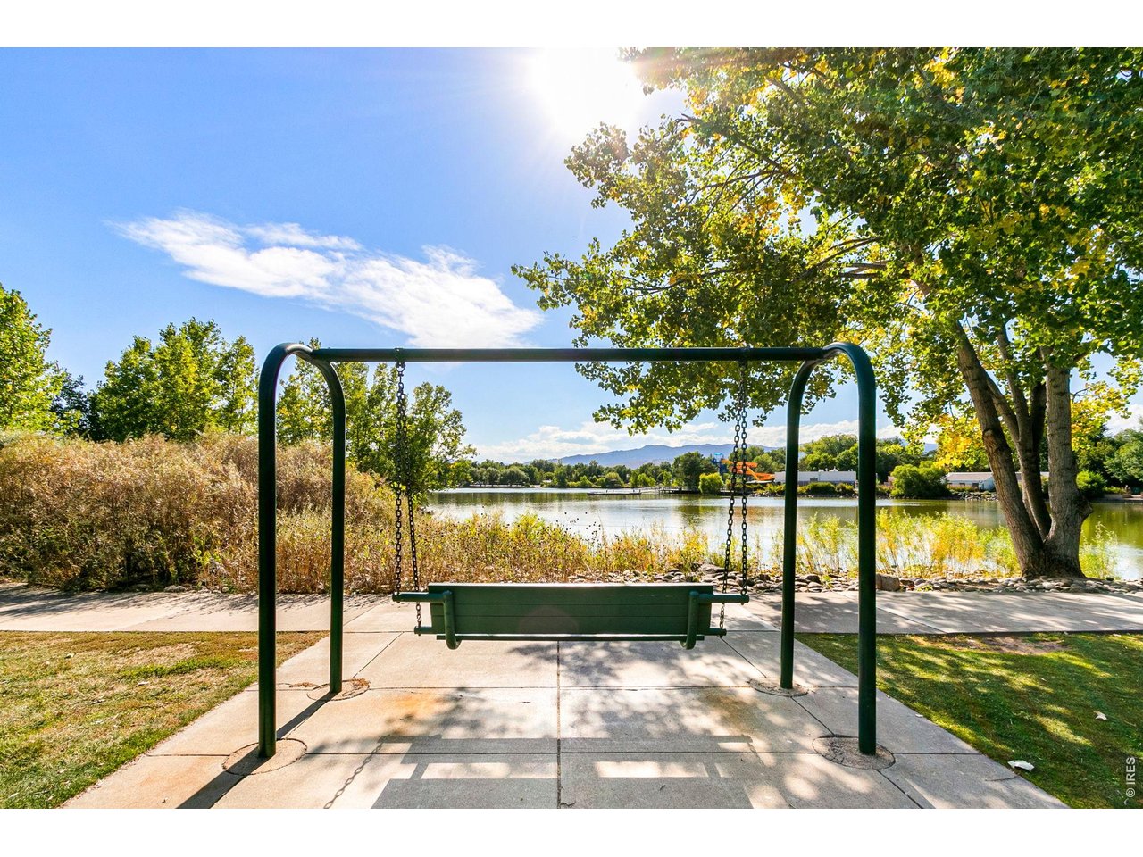 View of the lake at City Park