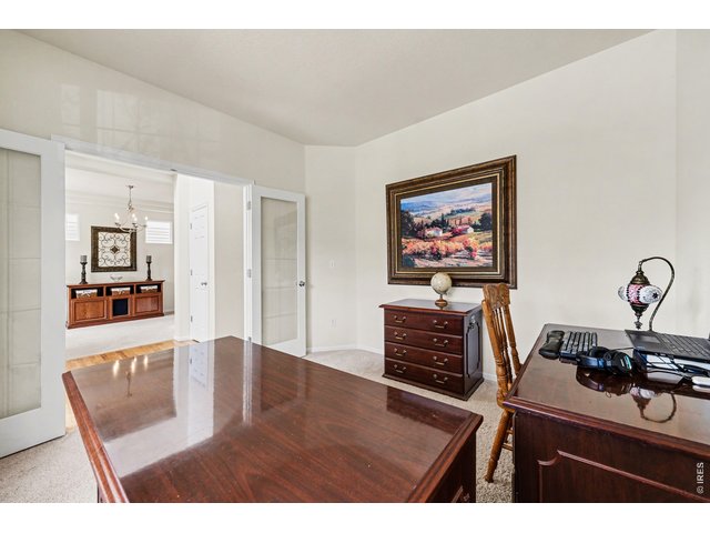 Property Photo 8 Private home office featuring elegant French doors