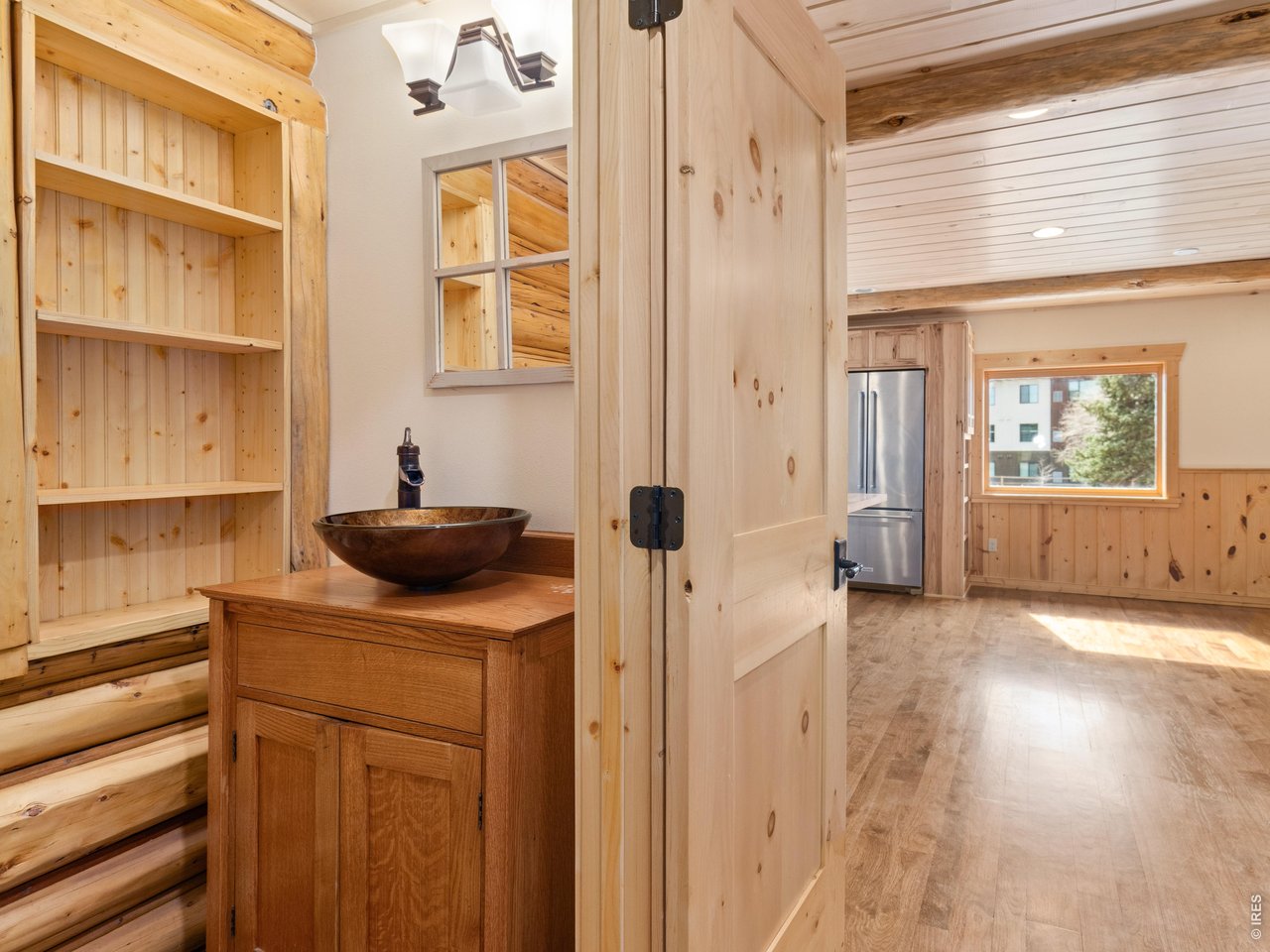 Half bath off kitchen