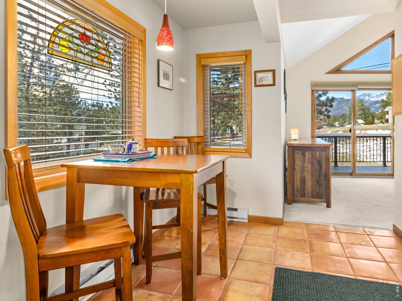 East-facing breakfast nook!