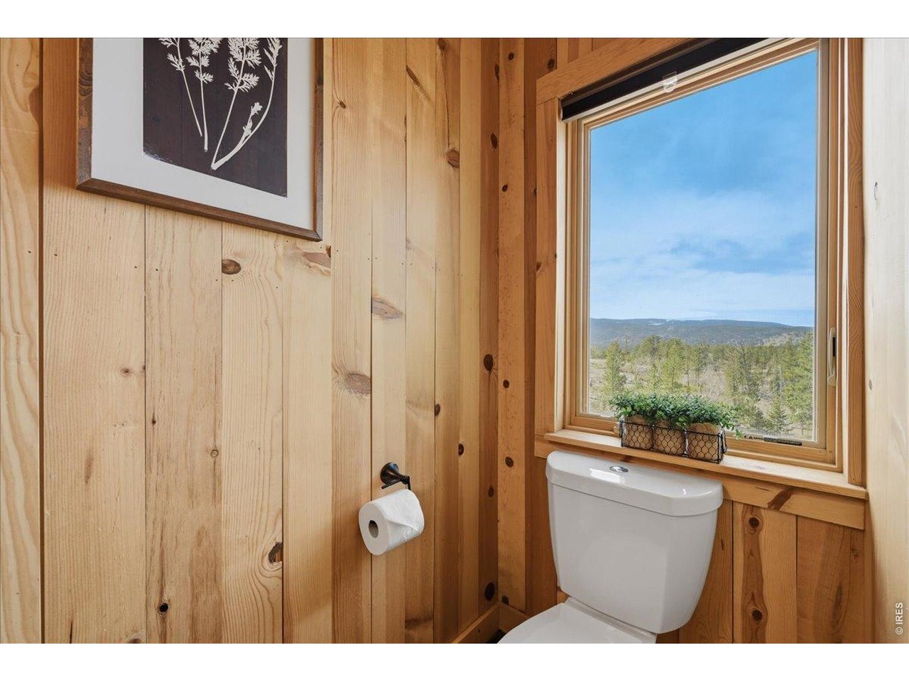 Bathroom with great views!