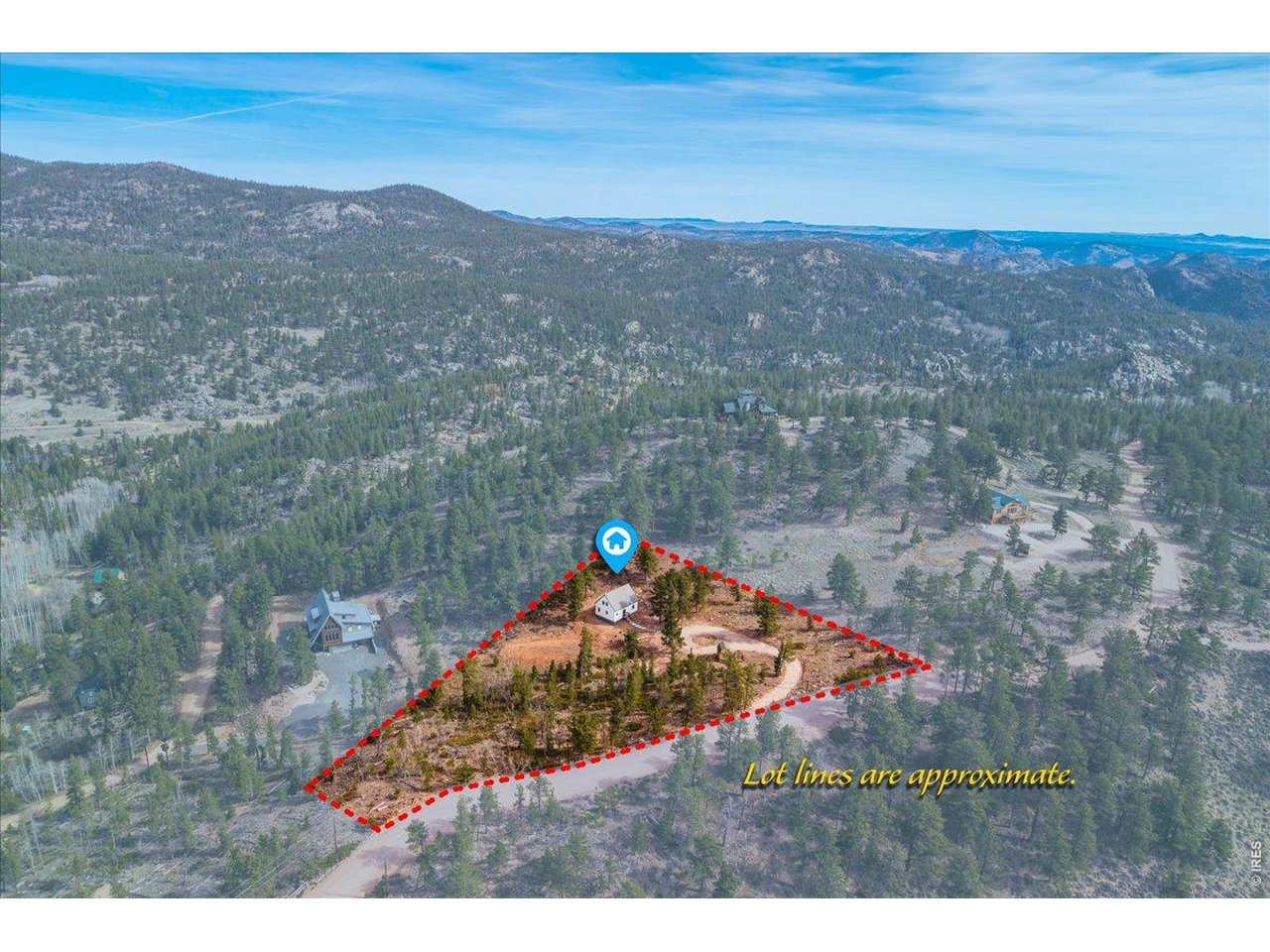 Aerial looking NE