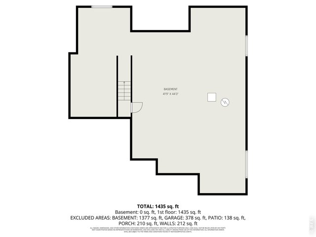 Property Photo 21 Basement floorplan