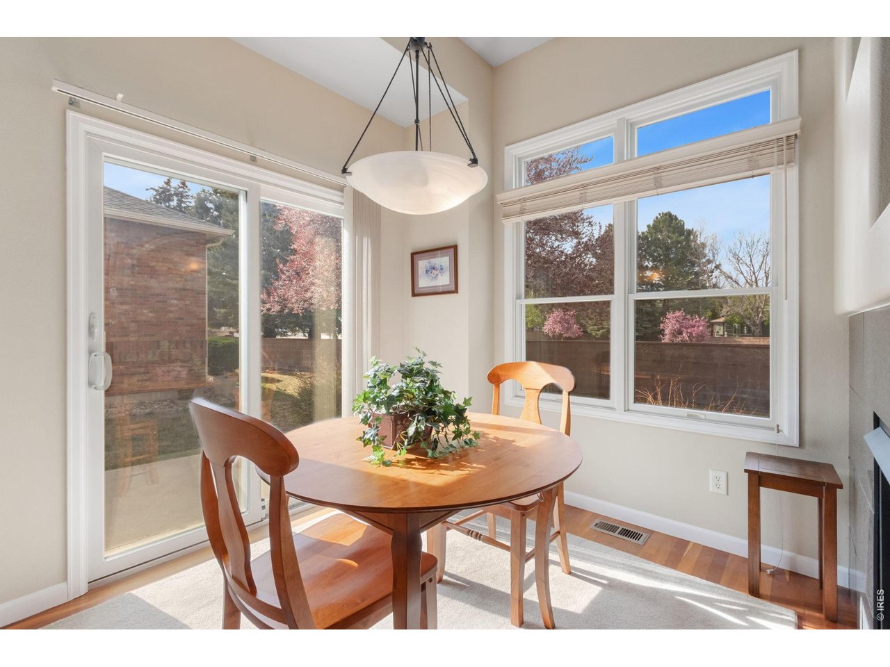 Eat in kitchen with patio access