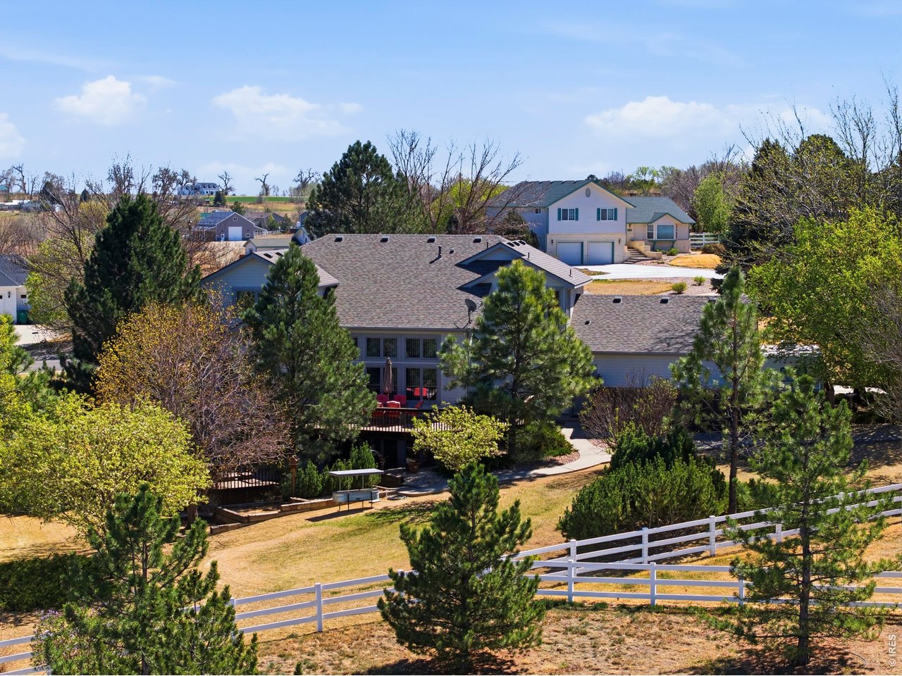 Lots of Green Mature Trees and Landscaping