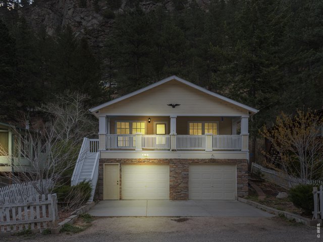Property Photo 31 Nestled in the mountains along the Big Thompson River, this home invites you to embrace riverfront living-bring your fly rod and kayak and enjoy the serenity, recreation and beauty right outside your door
