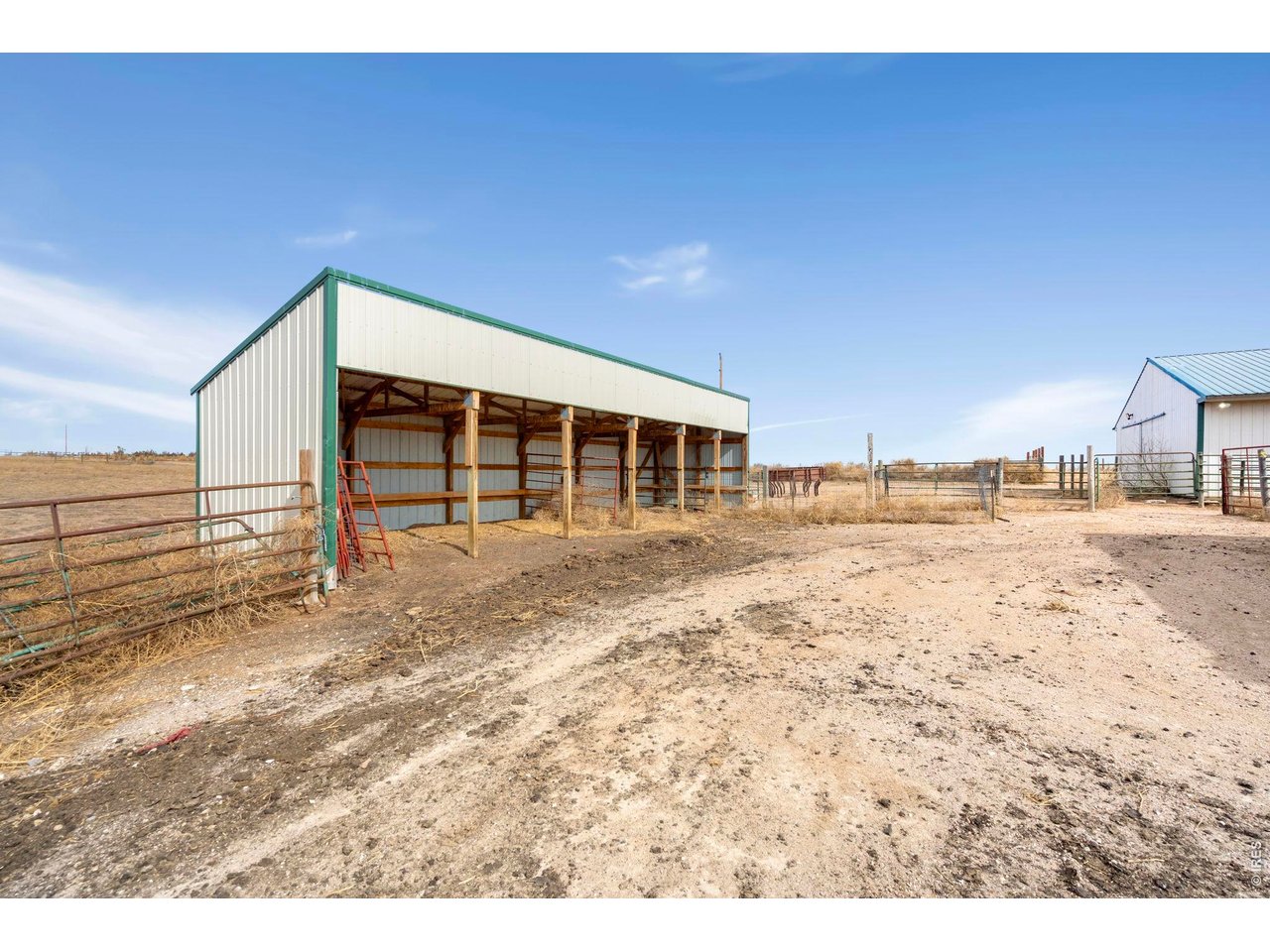 Hay storage or more livestock corrals