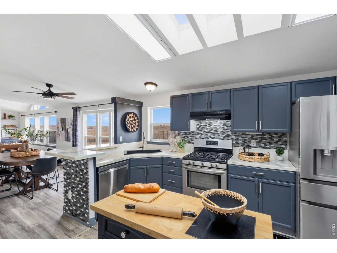 Skylights to bring in more natual light