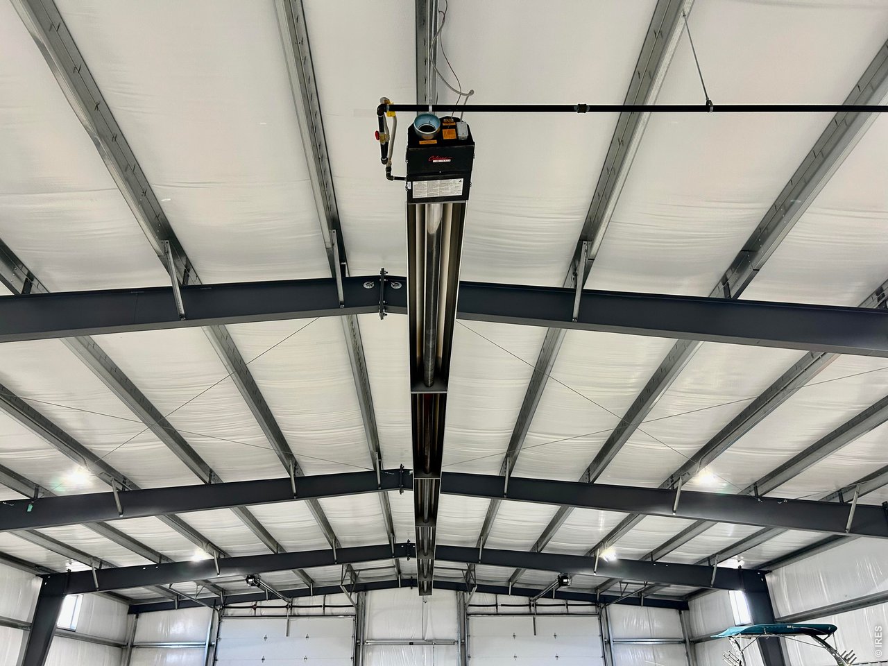 Steel Frame Construction with Insulation and Radiant Heat