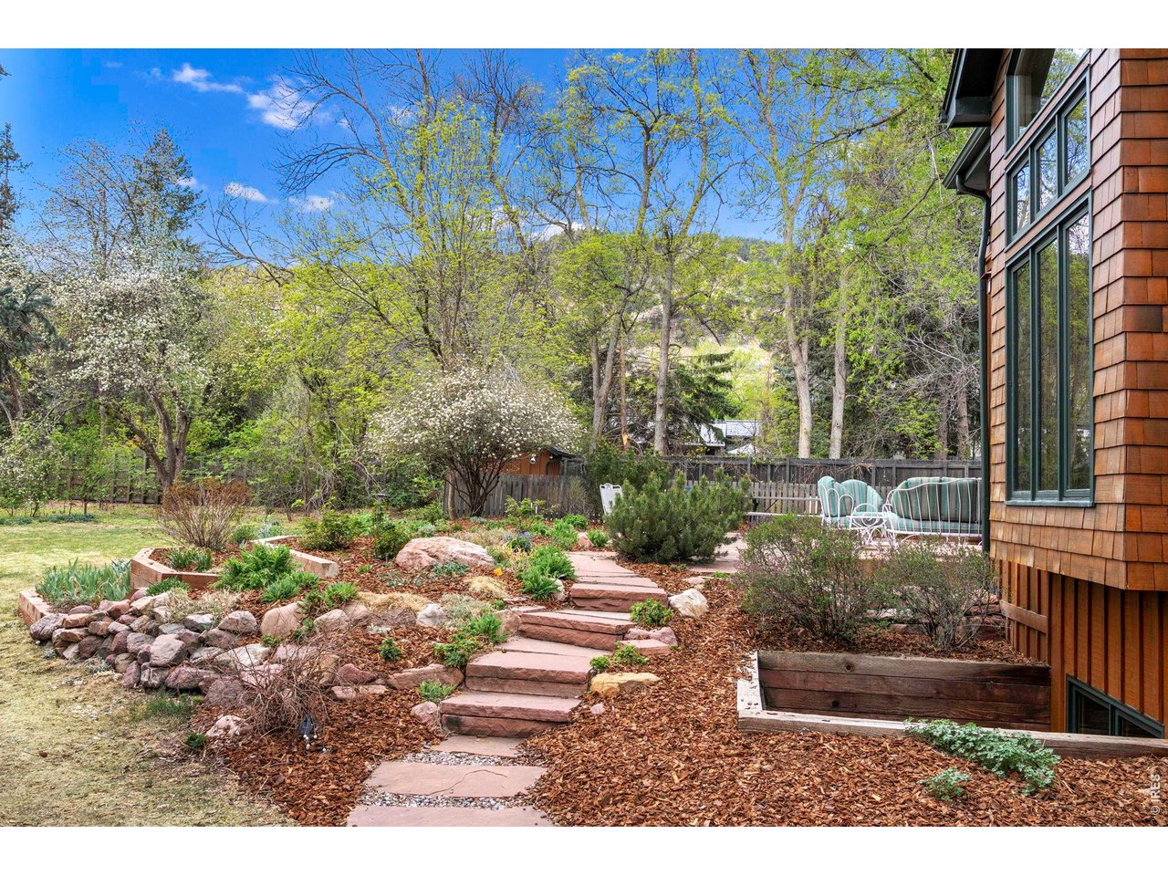 Path to terraced gardens