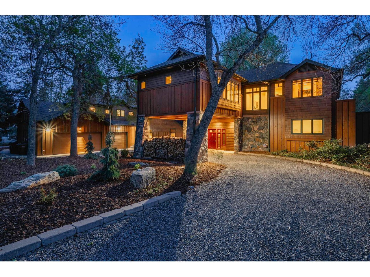 Well lit exterior