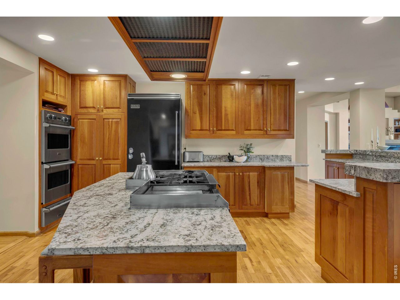 Wolf commercial stove and griddle