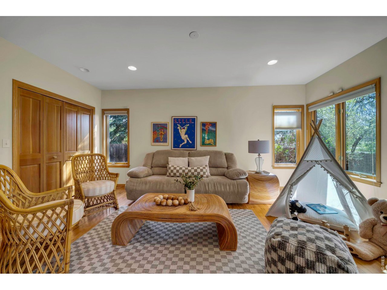 Playroom or flex space off of great room