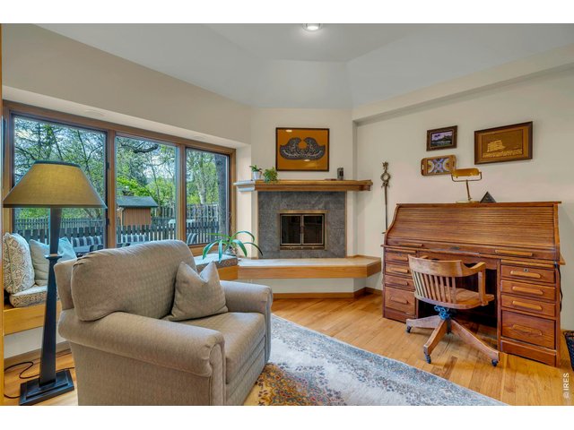 Property Photo 23 Office with window seat and fireplace