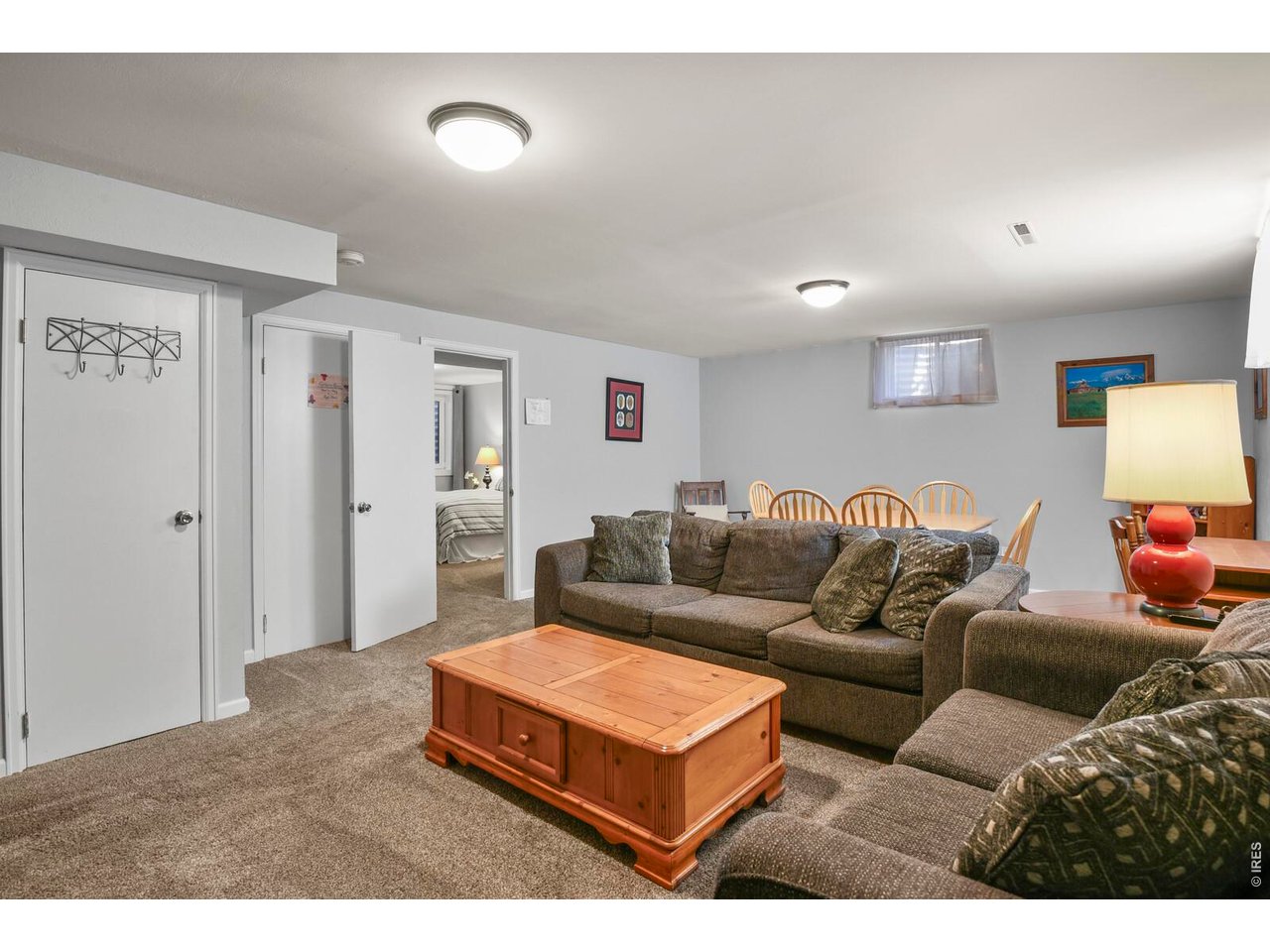 Basement to Bedroom View