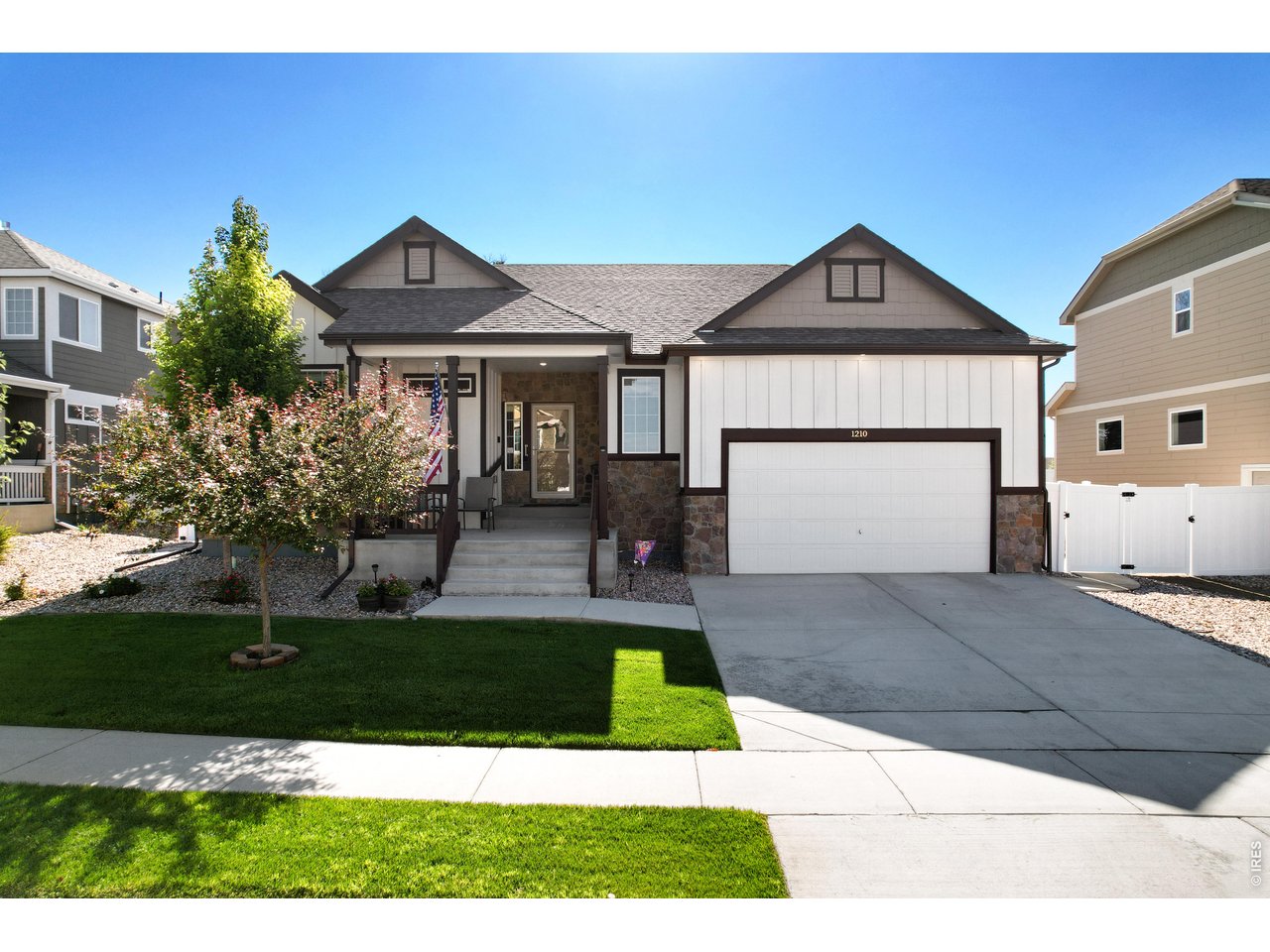 Stunning Curb Appeal with Beautiful Flowering Trees!