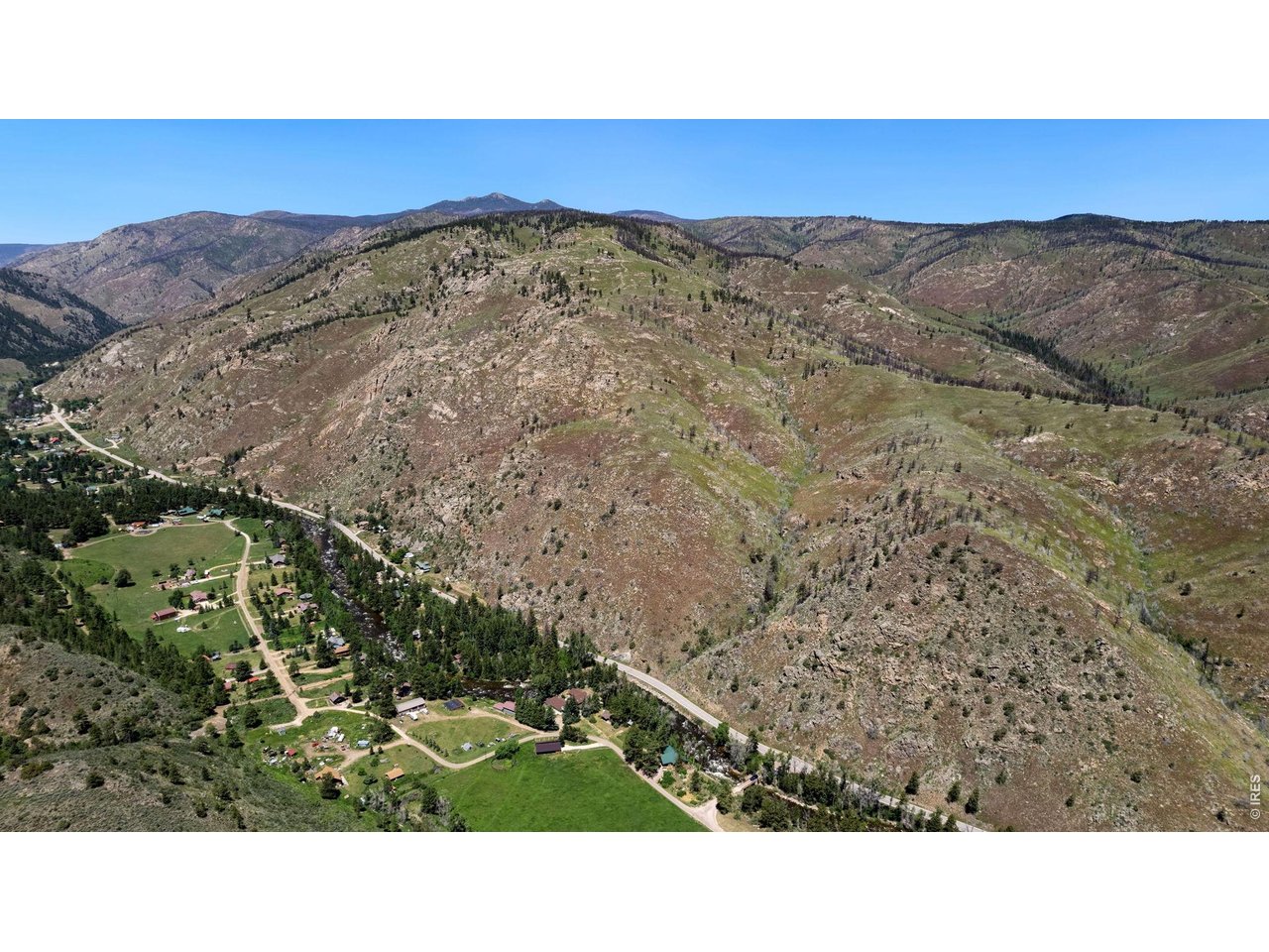 Aerial looking NW.