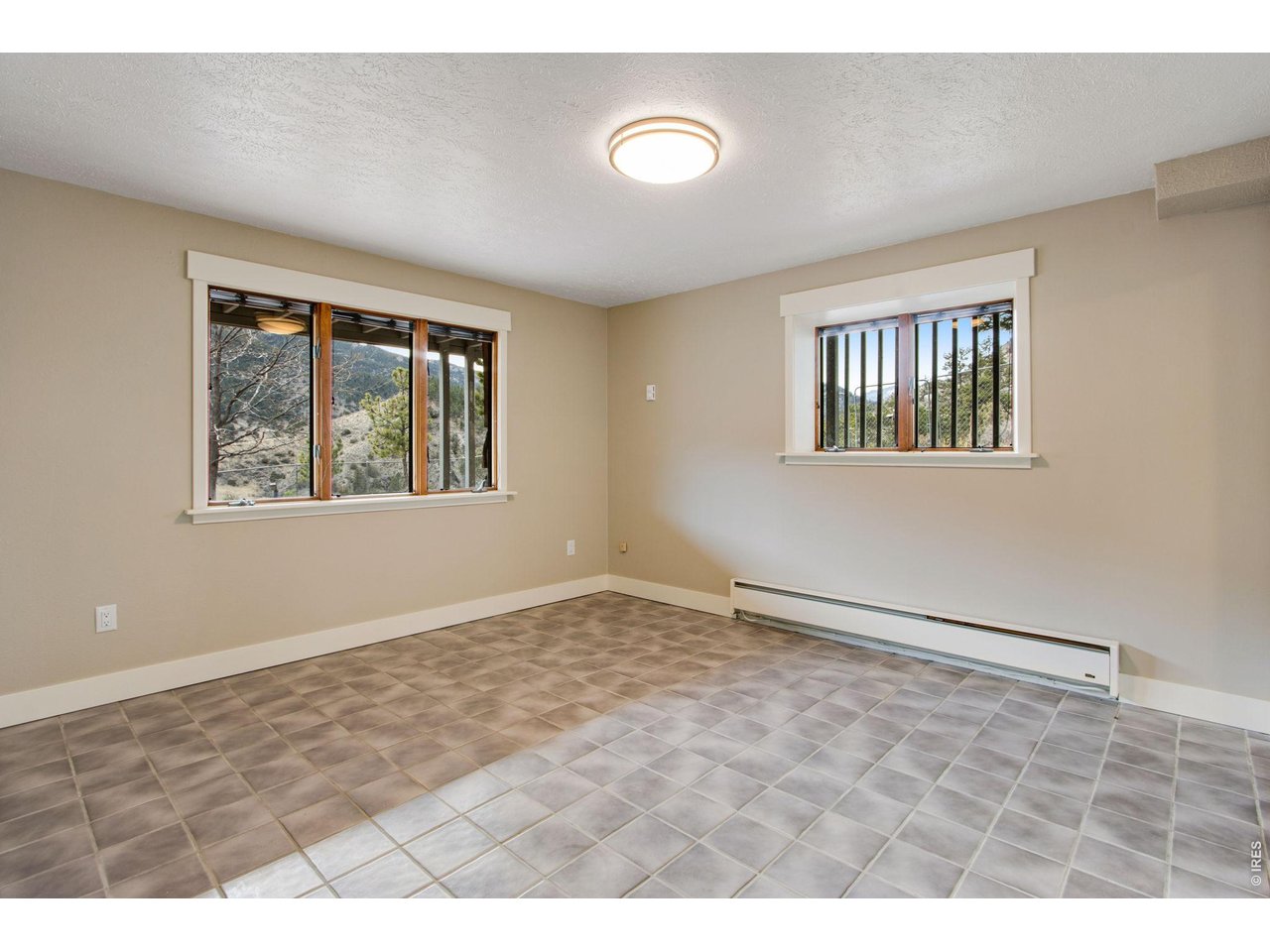 Lower level bedroom 4 is perfect for an in-home office or workout area.