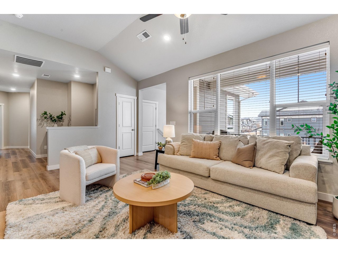 Main living room area & close by office/Den Nook.