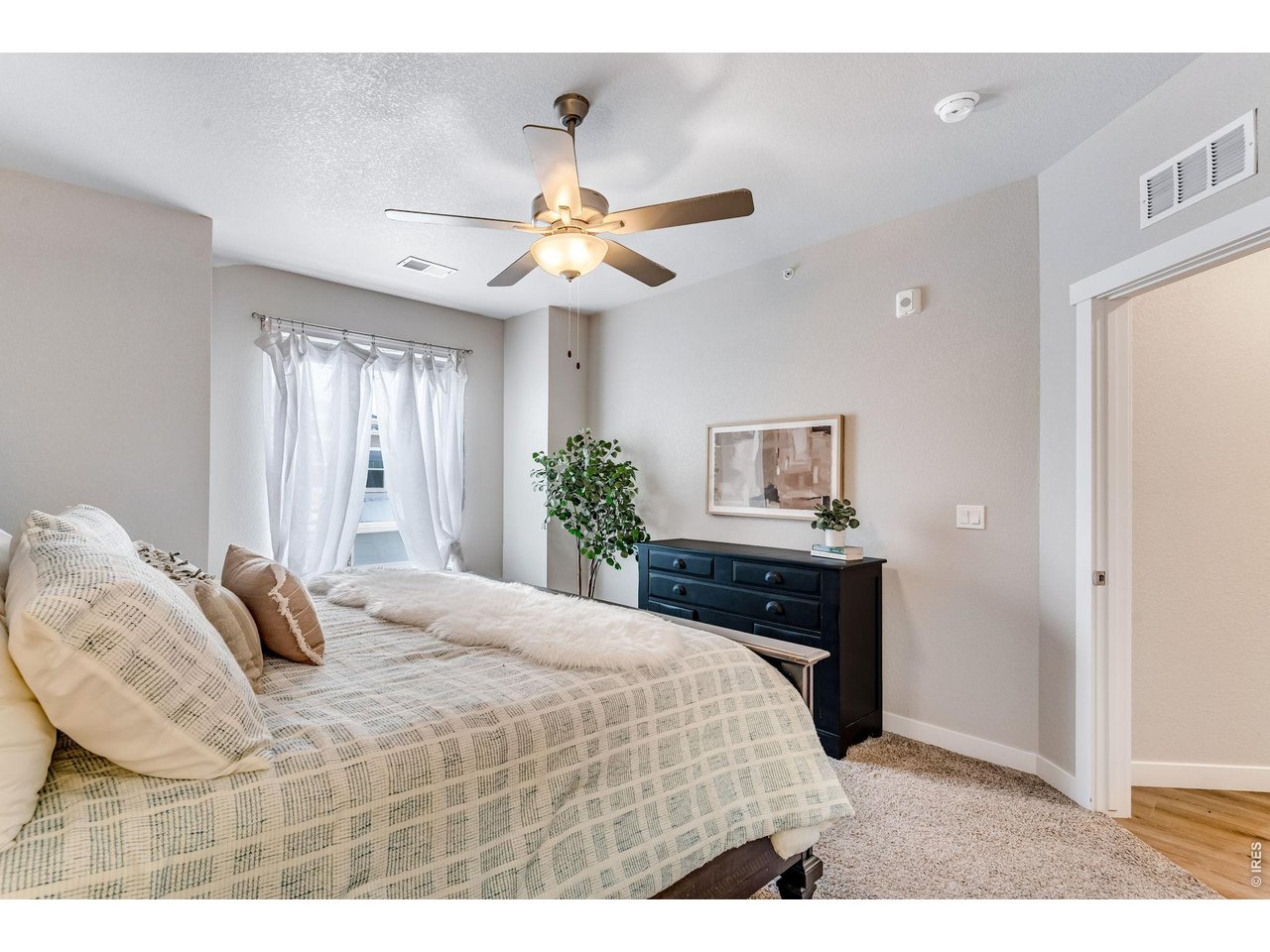 Another angle of the primary suite.
