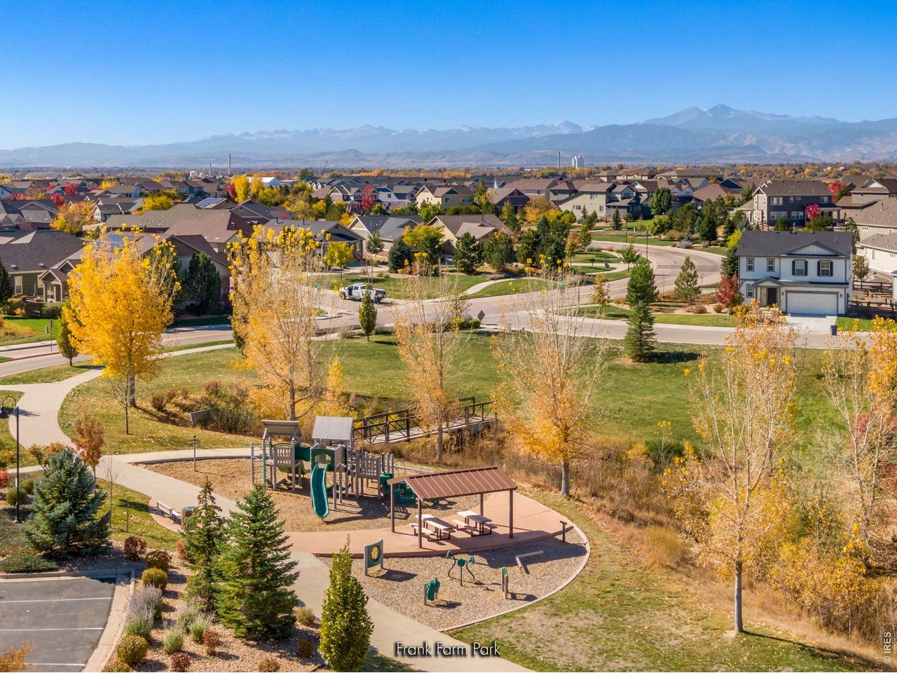 Nearby Playground and Park just down the south side greenbelt to the west!