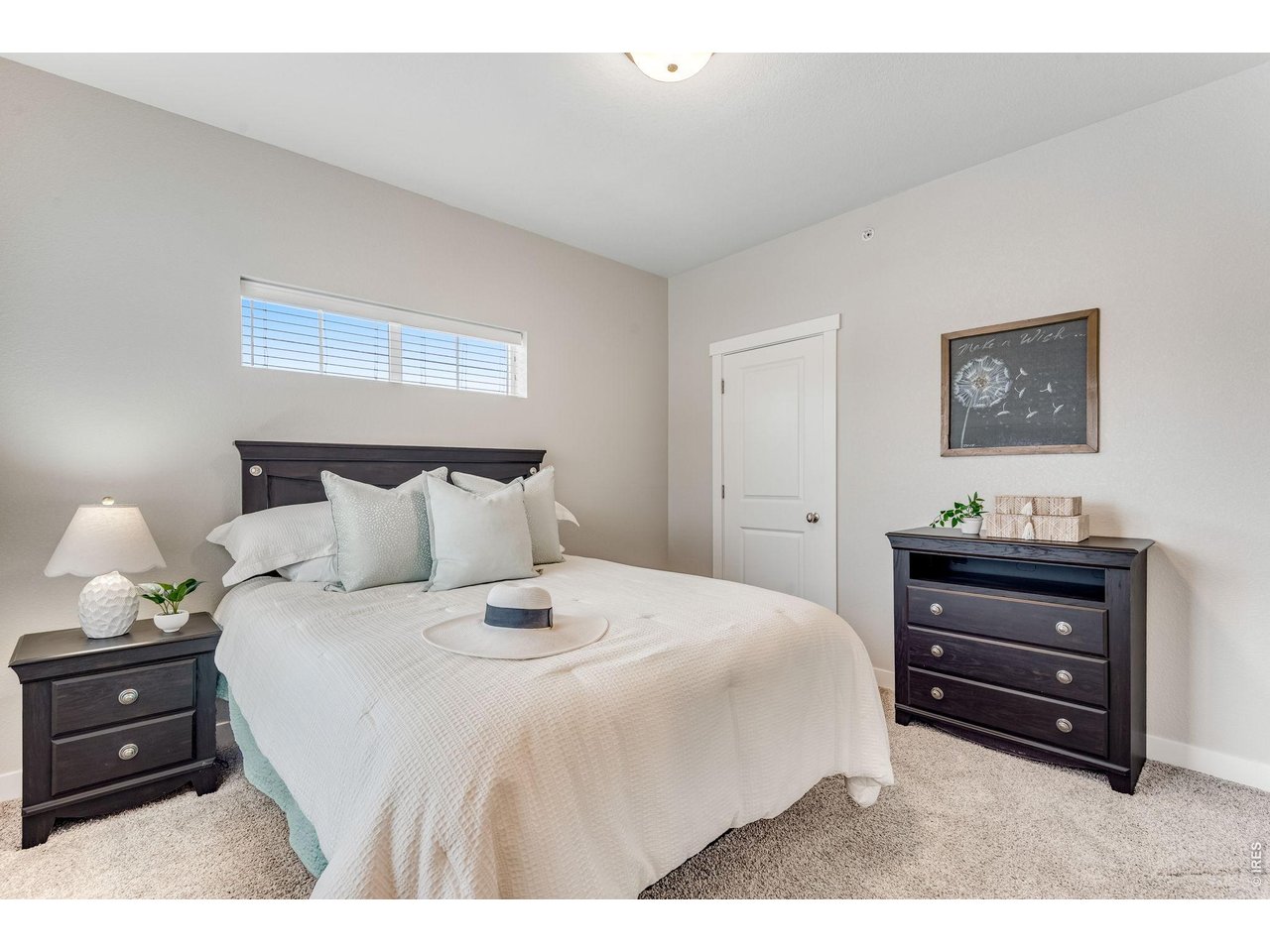Cozy secondary bedrooms! This one has an oversized closet!