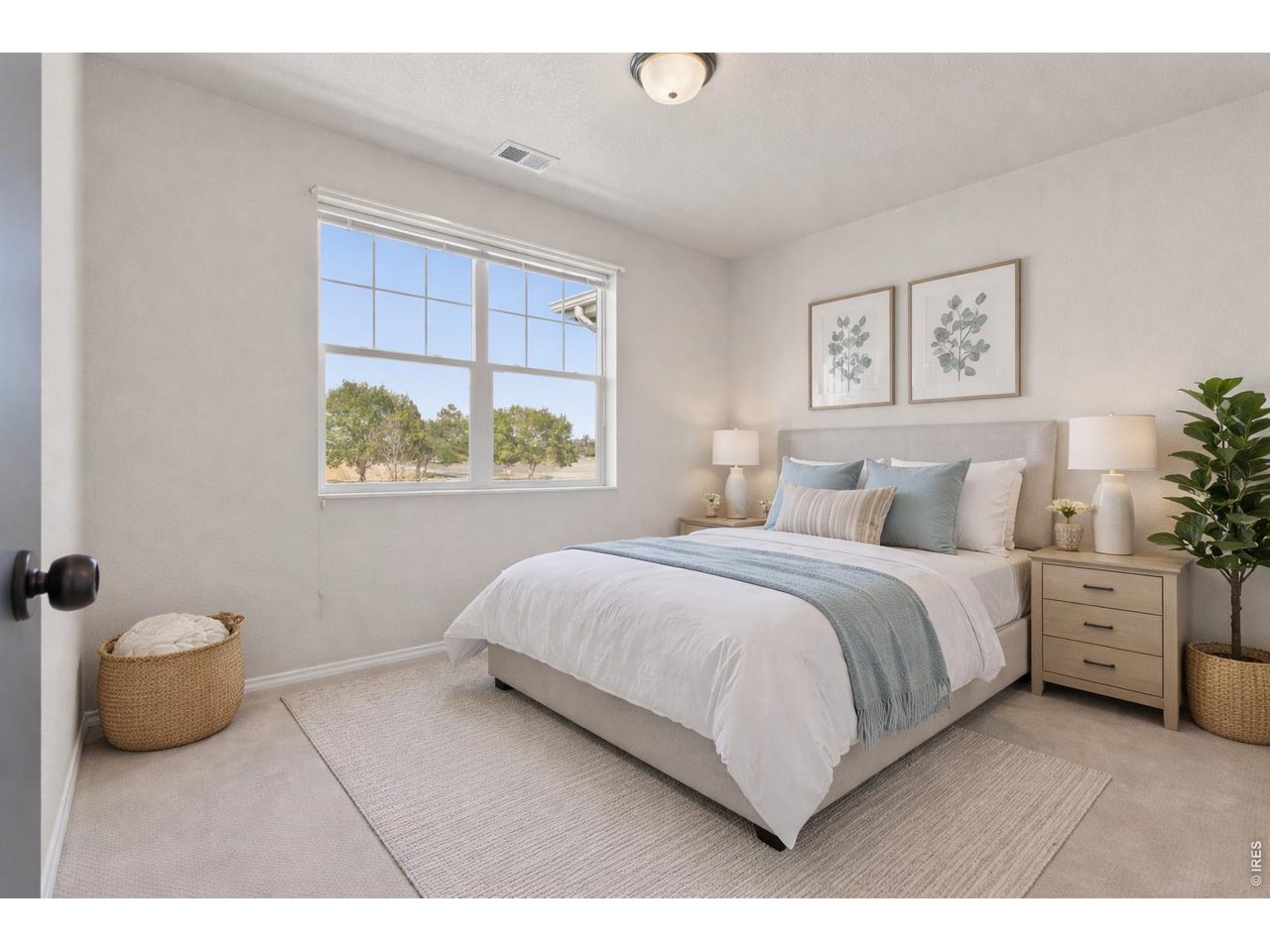 Virtually Staged Guestroom