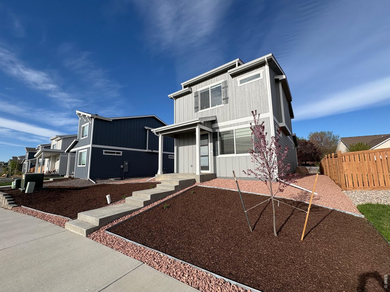 Xeriscaped landscaping, ready for 