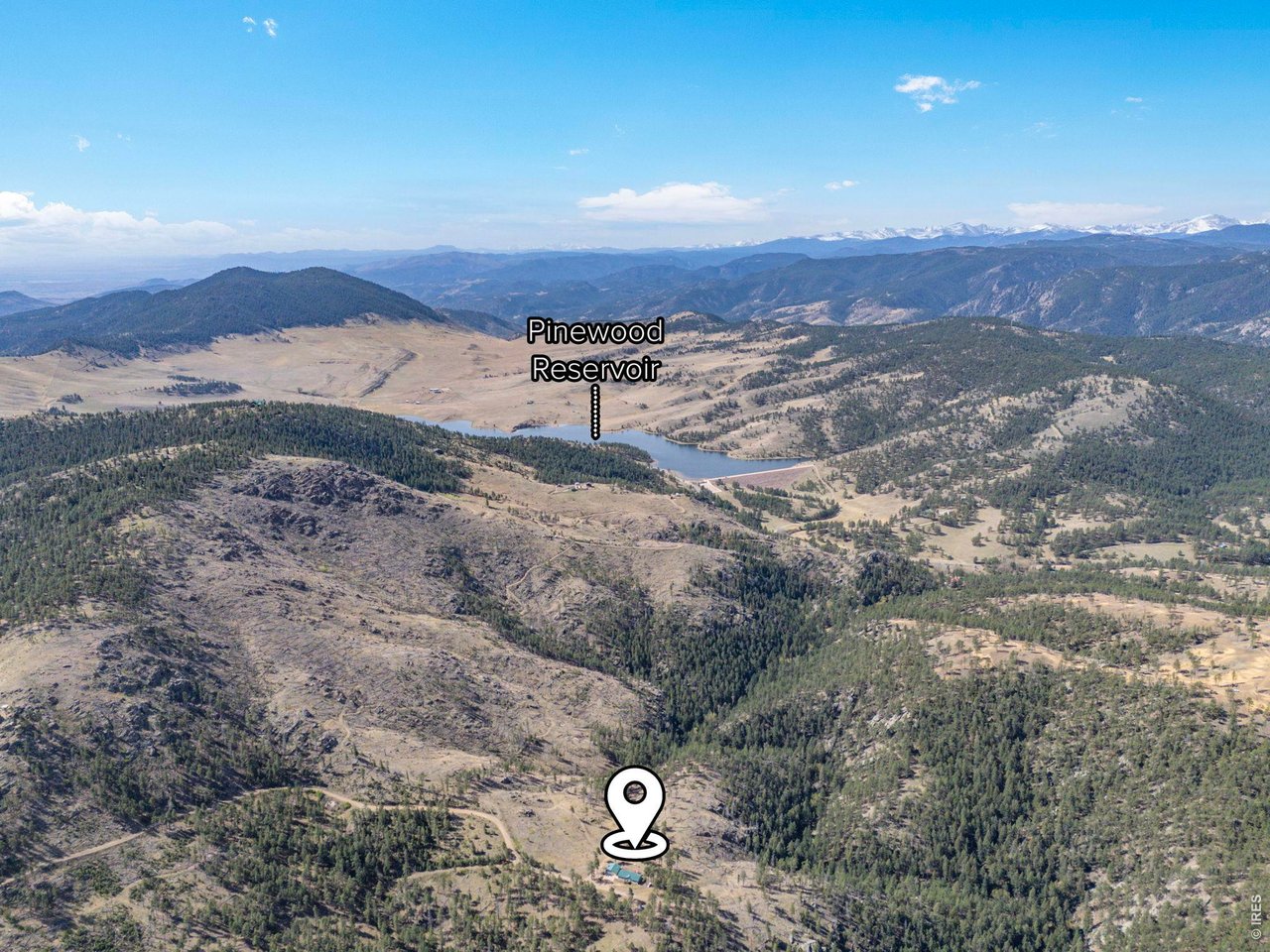 Close to recreational opportunities at Pinewood Reservoir including fishing, hiking, biking, kayaking, and more!