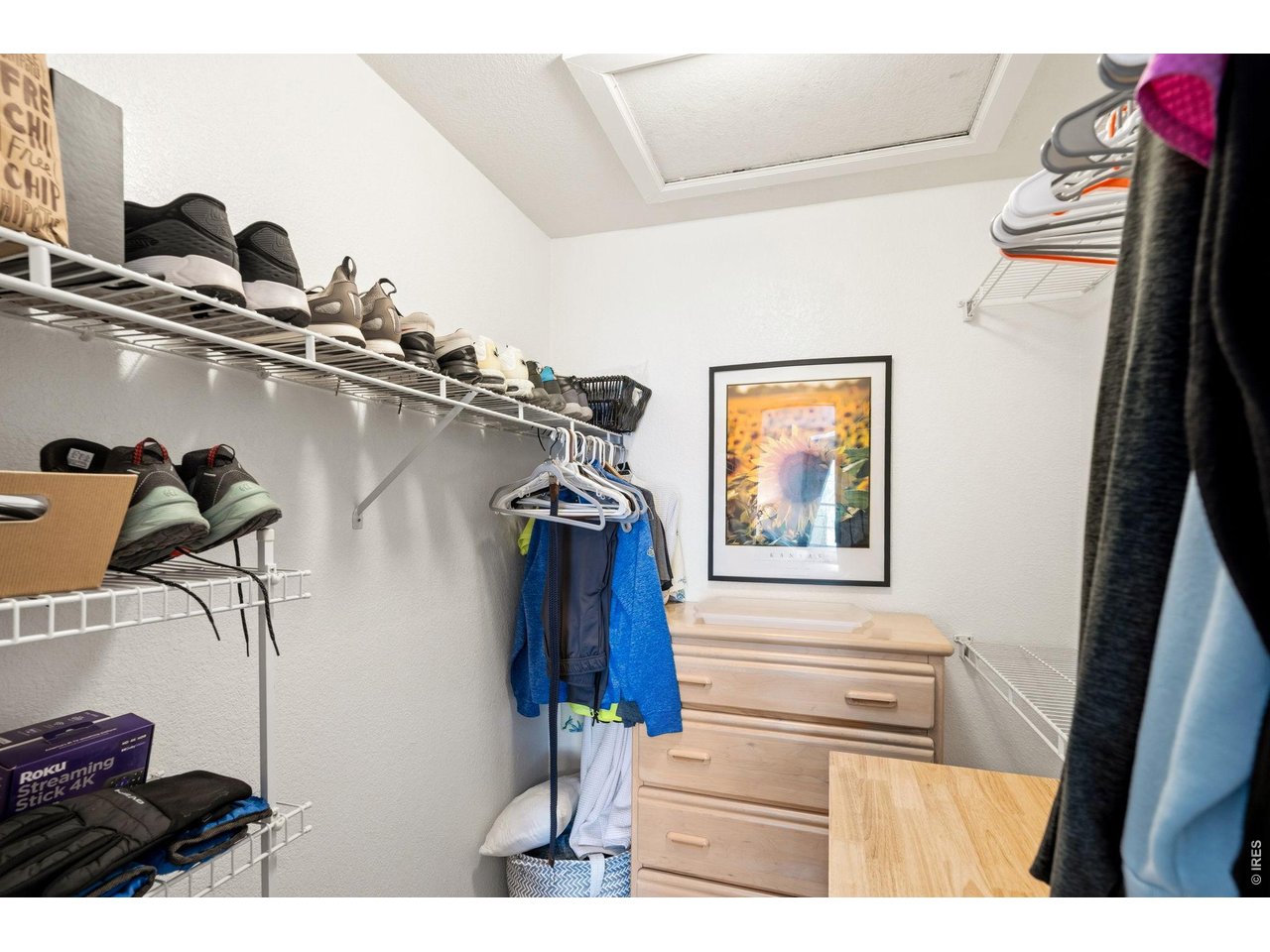 Walk-in closet!