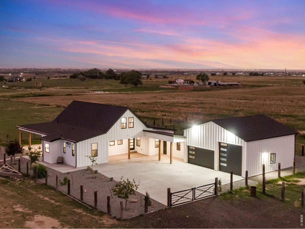 Tucked away behind a private gate, on 6.15 serene acres zoned Agricultural/Residential