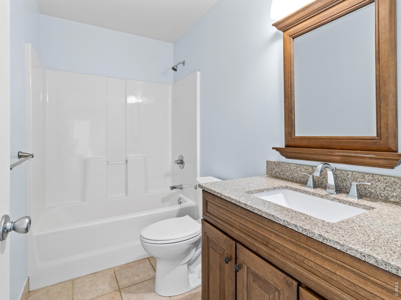 Full Bath Shared by the Second and Third Bedrooms